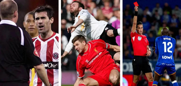 绿茵场闪电染红! 盘货欧洲五大联赛史上最快罚下记录